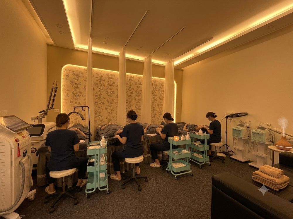Phòng trị liệu và chăm sóc da tại Sen Ninh Bình